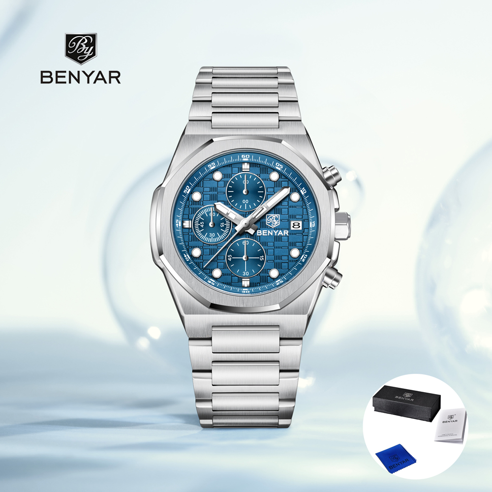 Jewelry Style Watches - 2025 جديد BENYAR ساعات رجالية فاخرة