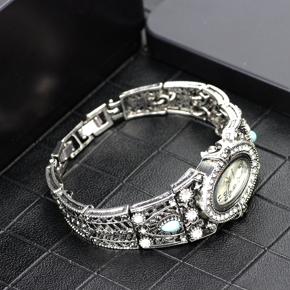 Indian Jewelry Watches - Sunspicems الهندي المرأة الكفة سوار المعصم