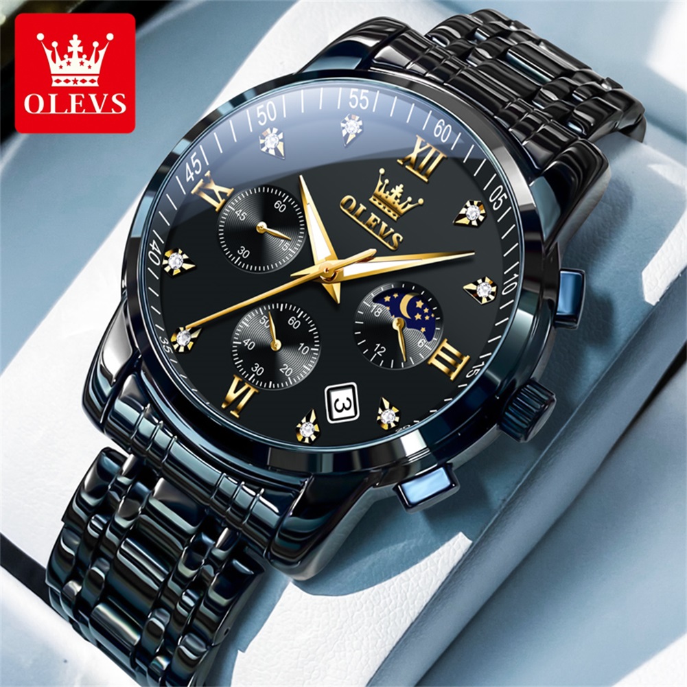 Jewelry Style Watches - ساعات OLEVS الشهيرة للرجال من الفولاذ