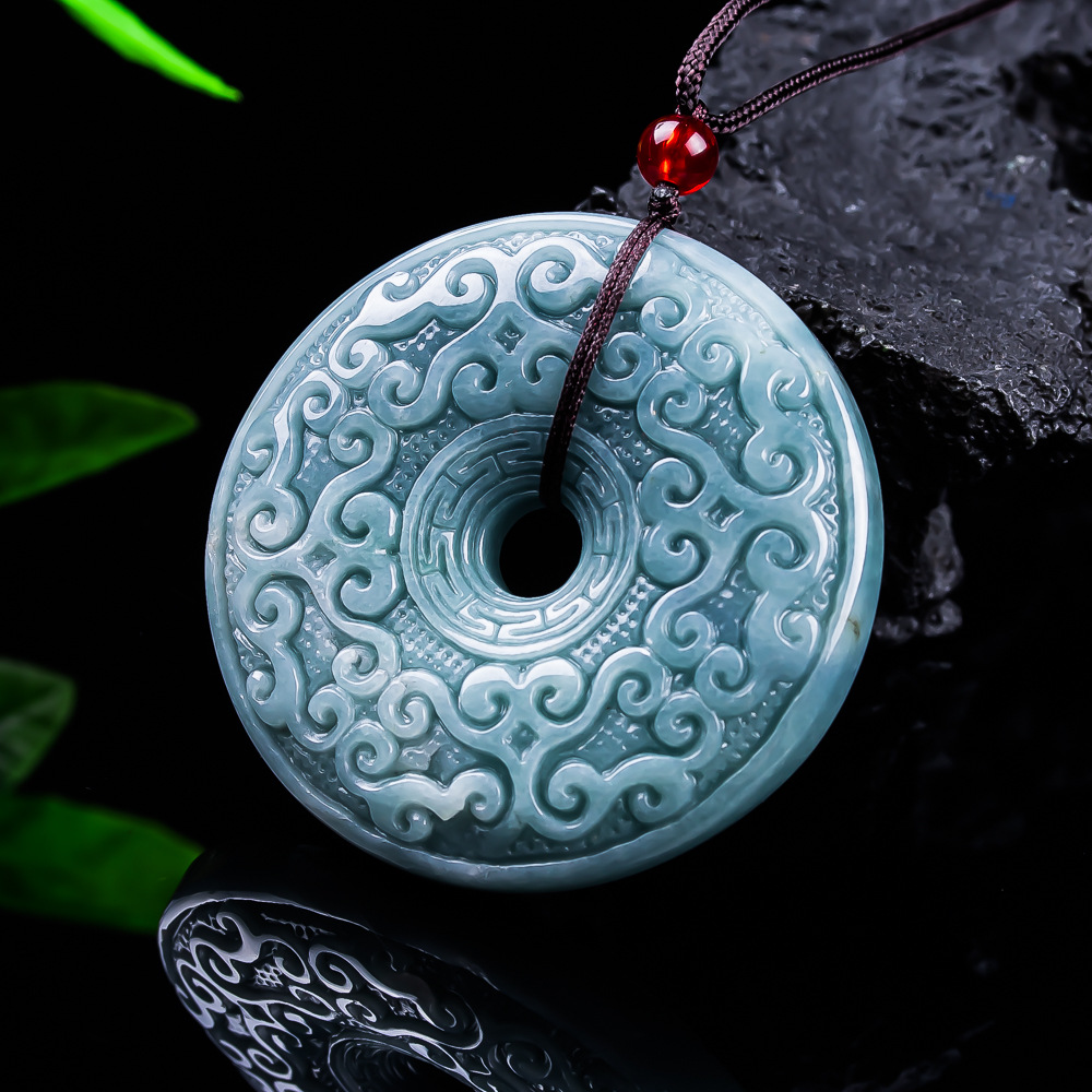 قلادة زهرة من اليشم البورمي ال - مراجعة Jewelry & Watches Spółka Z Ograniczoną Odpowiedzialnością Sp Z Oo وسعره