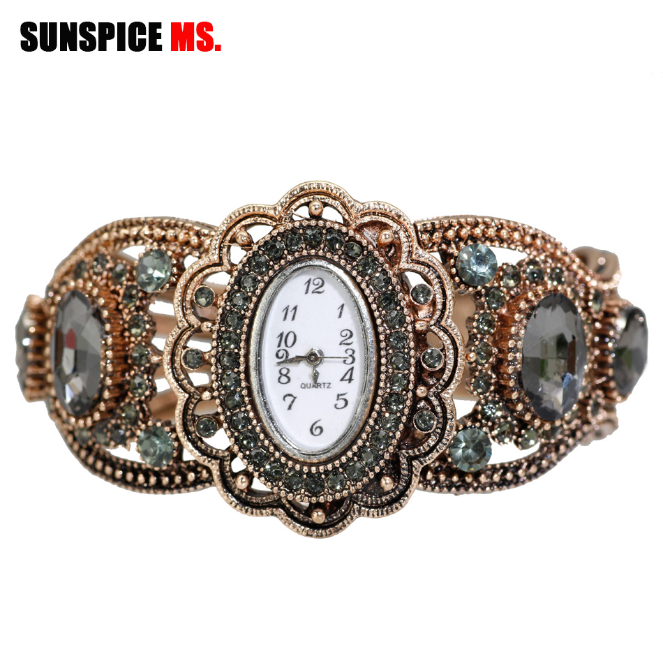SUNSPICE-MS كوارتز ساعة اليد ر - مراجعة Indian Jewelry Watches وسعره