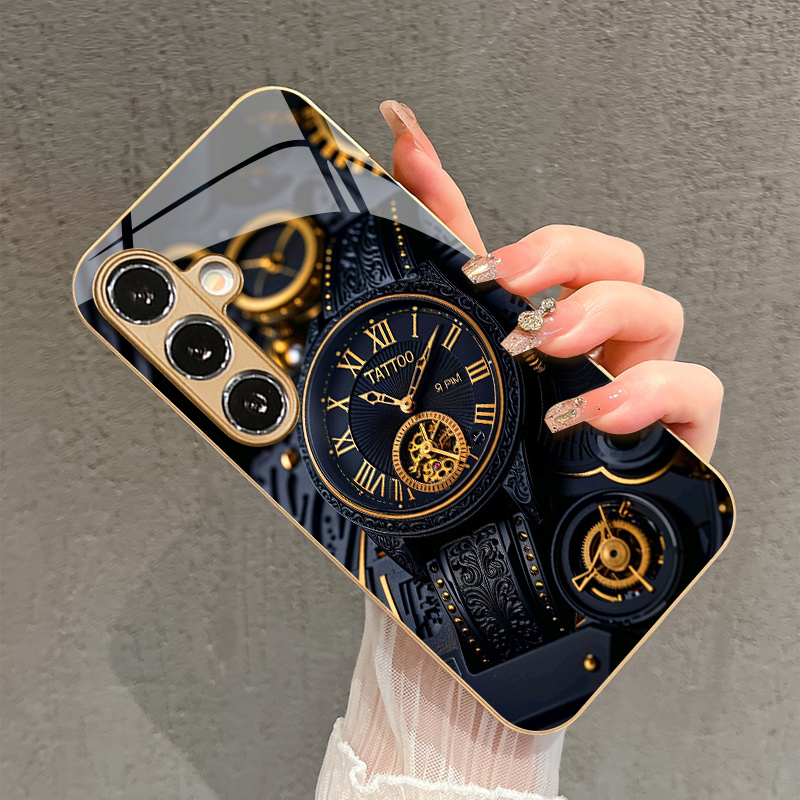جراب هاتف بتصميم ساعة ذهبية مي - مراجعة Watches & Jewelry Lvmh وسعره