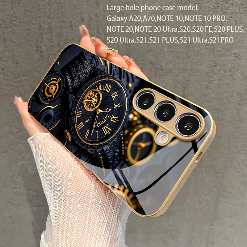 جراب هاتف بتصميم ساعة ذهبية مي - مراجعة Watches & Jewelry Lvmh وسعره