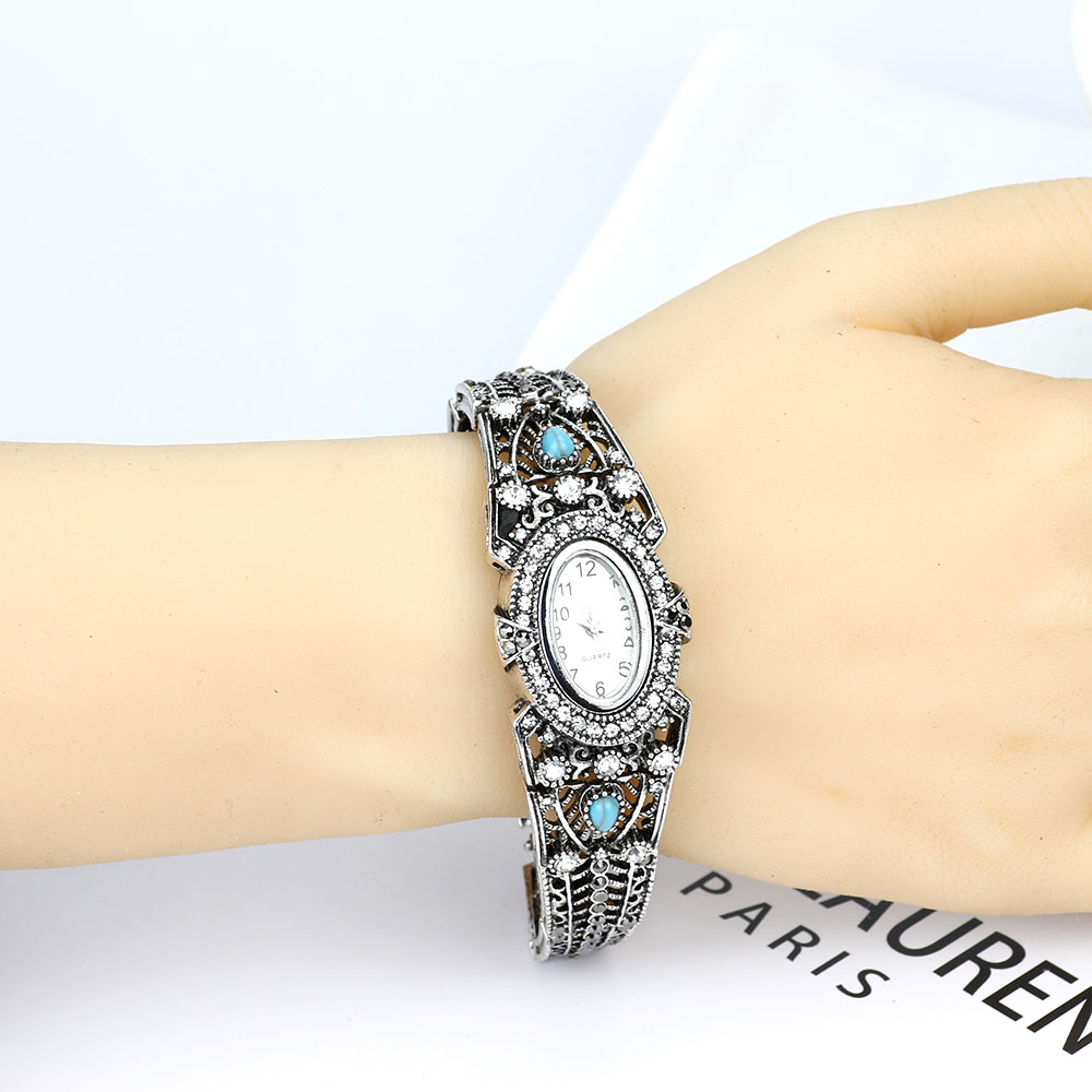 Sunspicems الهندي المرأة الكفة - مراجعة Indian Jewelry Watches وسعره