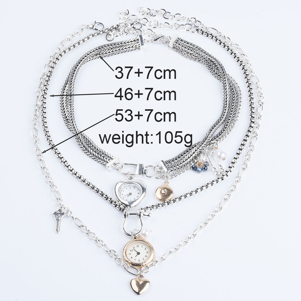 الهندي خمر الفضة مطلي ساعة الج - مراجعة Indian Jewelry Watches وسعره