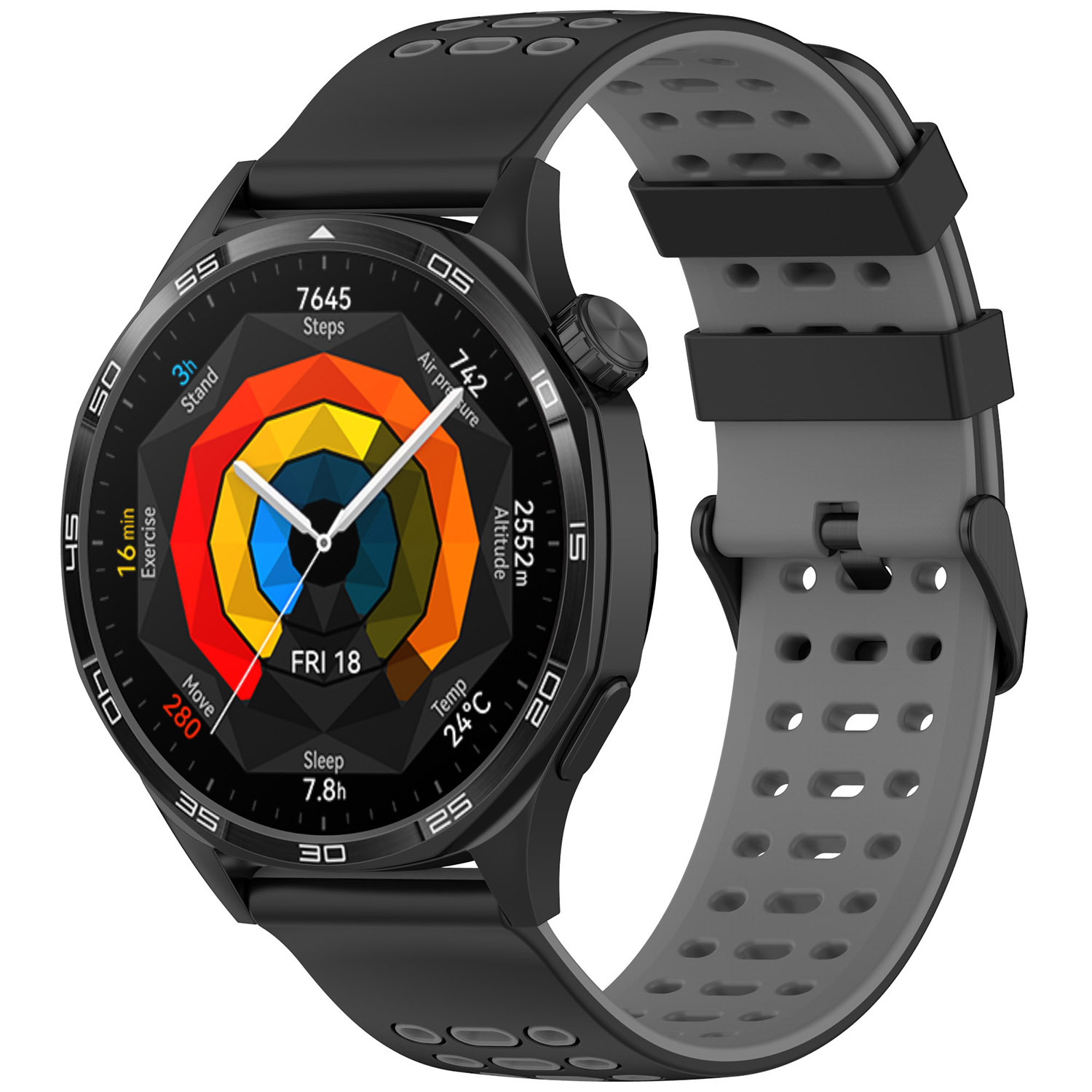 22 مللي متر الرياضة سيليكون حز - مراجعة A1 Watches & Jewelry New York Photos وسعره