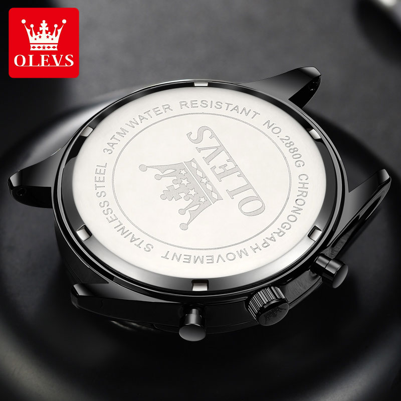 ساعة يد رجالية OLEVS 2880 عصري - مراجعة Watches & Jewelry Lvmh وسعره
