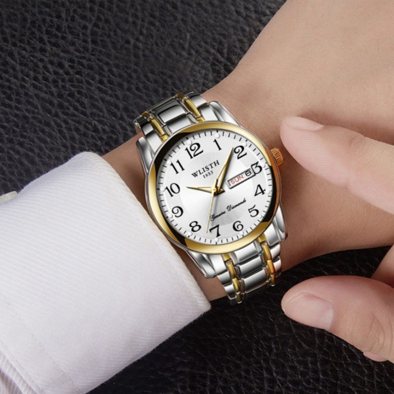 ساعة يد رجالية فاخرة كوارتز رق - مراجعة Jewelry Style Watches وسعره