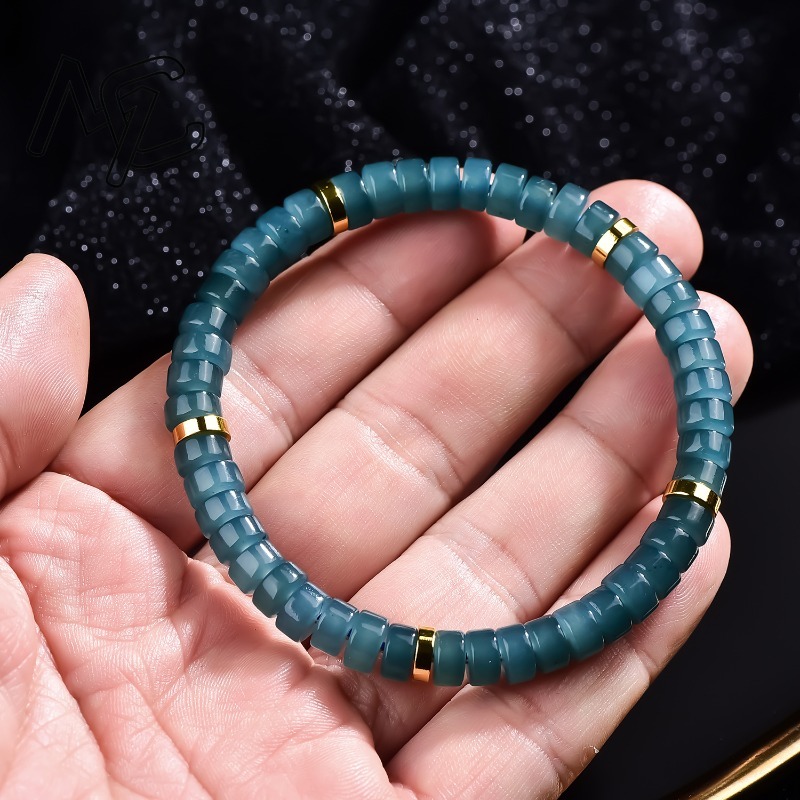 سوار من خرز اليشم الطبيعي الأز - مراجعة Jewelry & Watches Spółka Z Ograniczoną Odpowiedzialnością Sp Z Oo وسعره